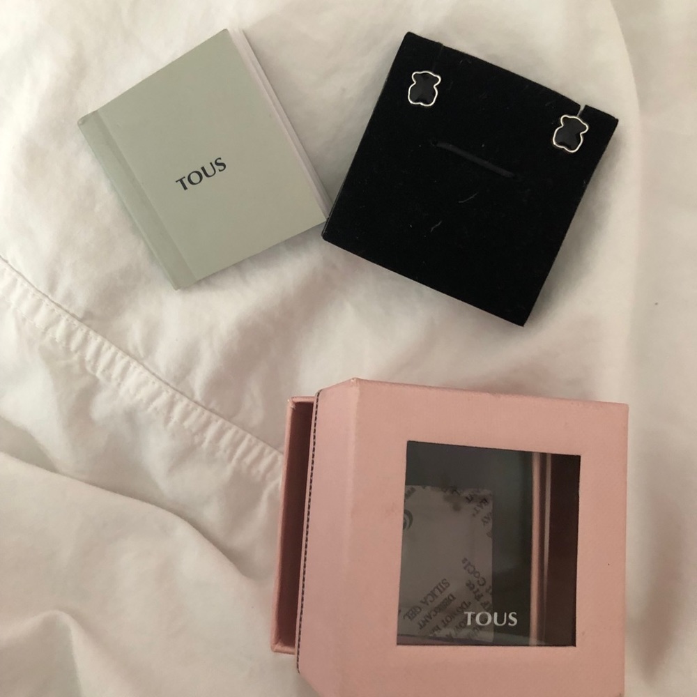 TOUS Color Earings Im Sterling Silver| Black - Picture 2 of 5